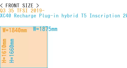 #Q3 35 TFSI 2019- + XC40 Recharge Plug-in hybrid T5 Inscription 2018-